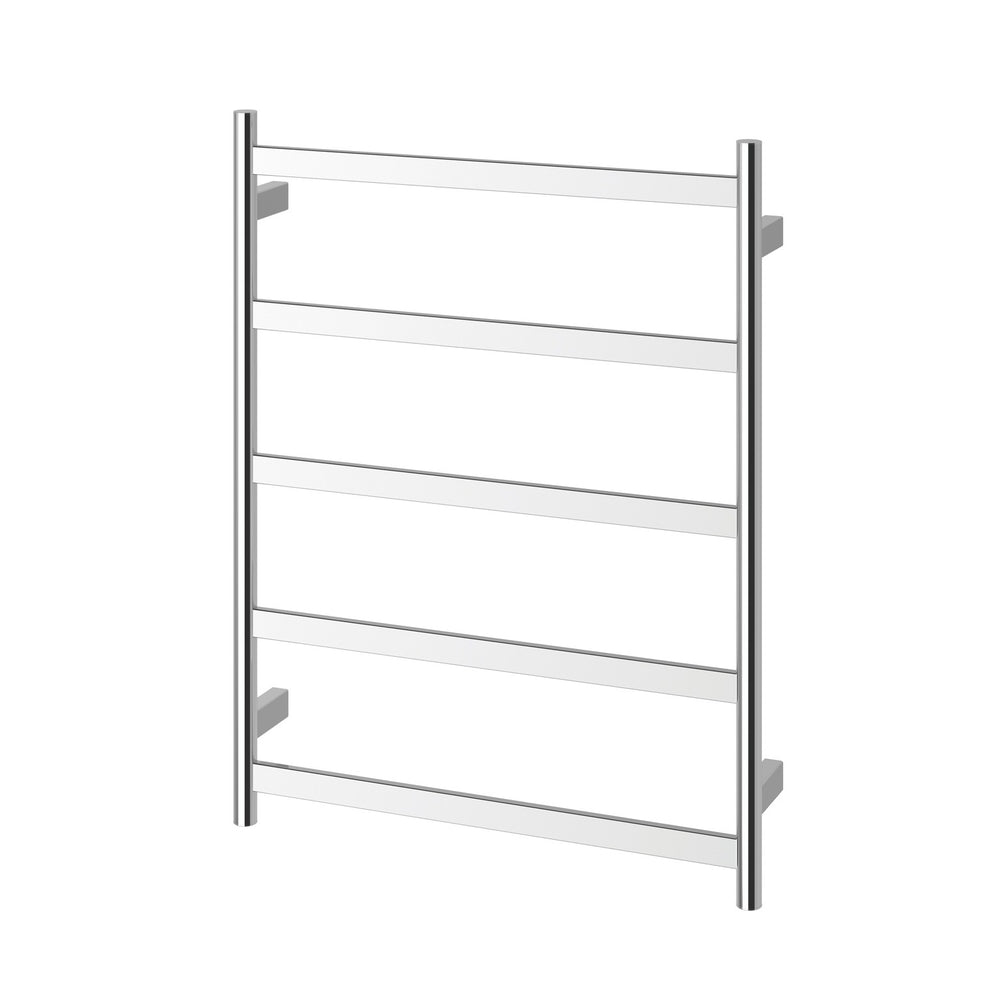 PHOENIX 5-FLAT BARS HEATED TOWEL LADDER CHROME 548MM