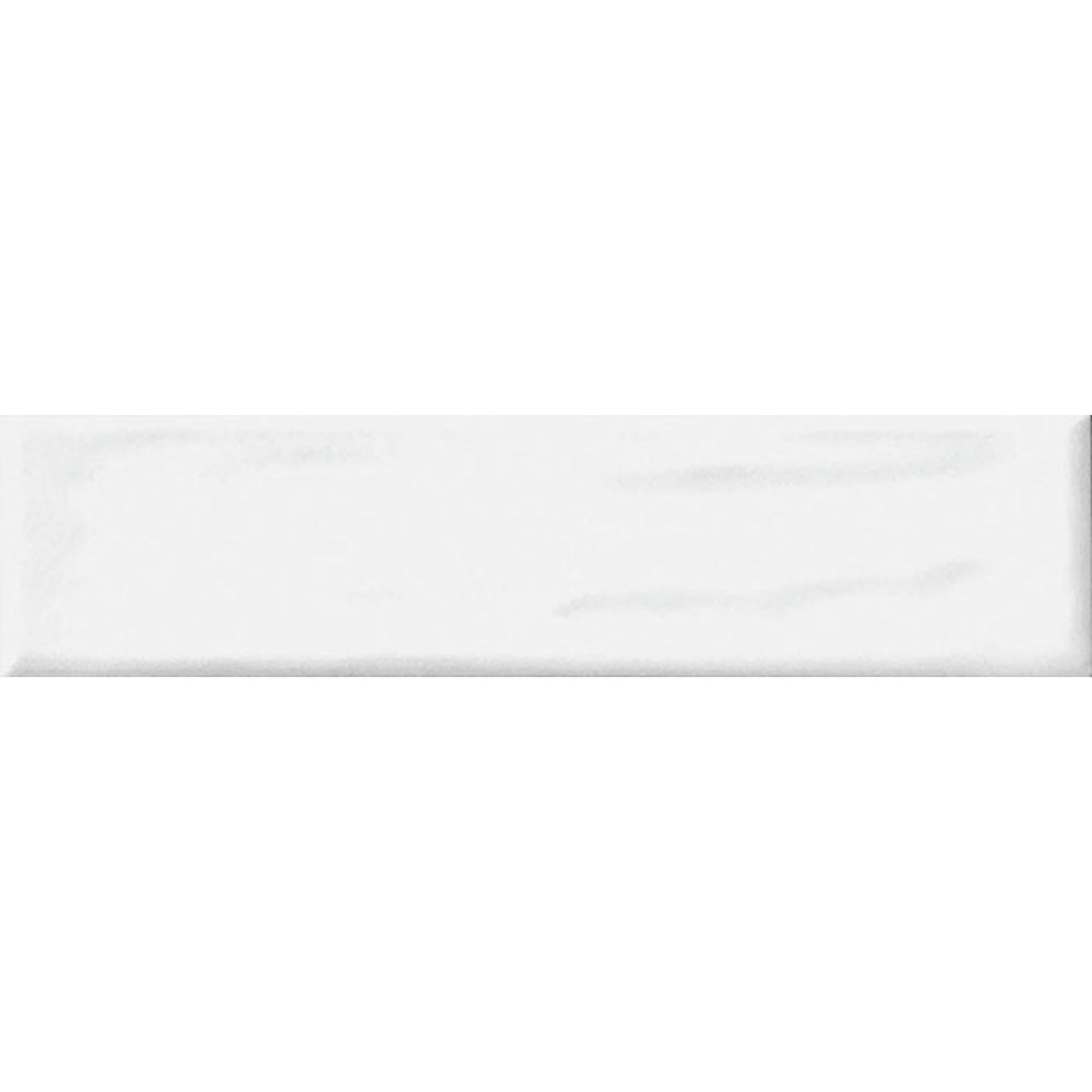 EVERSTONE FLASH WHITE MATTE 250X60MM PLANK TILE (PER BOX)