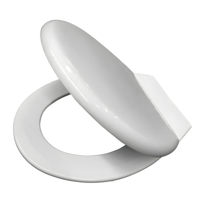 JOHNSON SUISSE MODE II LINKED TOILET SEAT WHITE