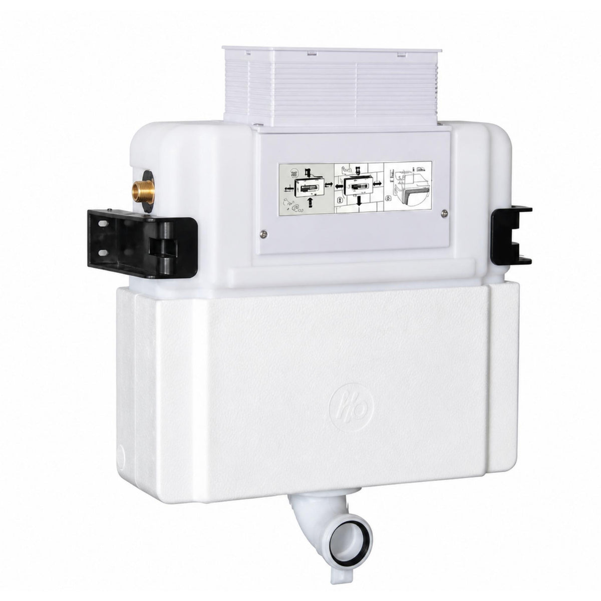 R&T FRAMELESS LOW HEIGHT INWALL CISTERN FOR WALL FACED PAN