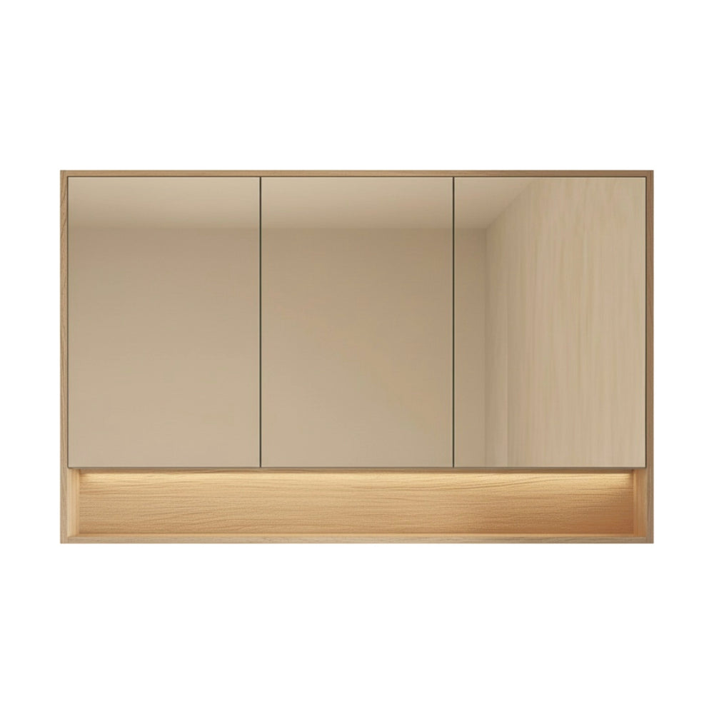 VITO GALLIO CLASSIC OAK SHAVING CABINET 1200X750MM