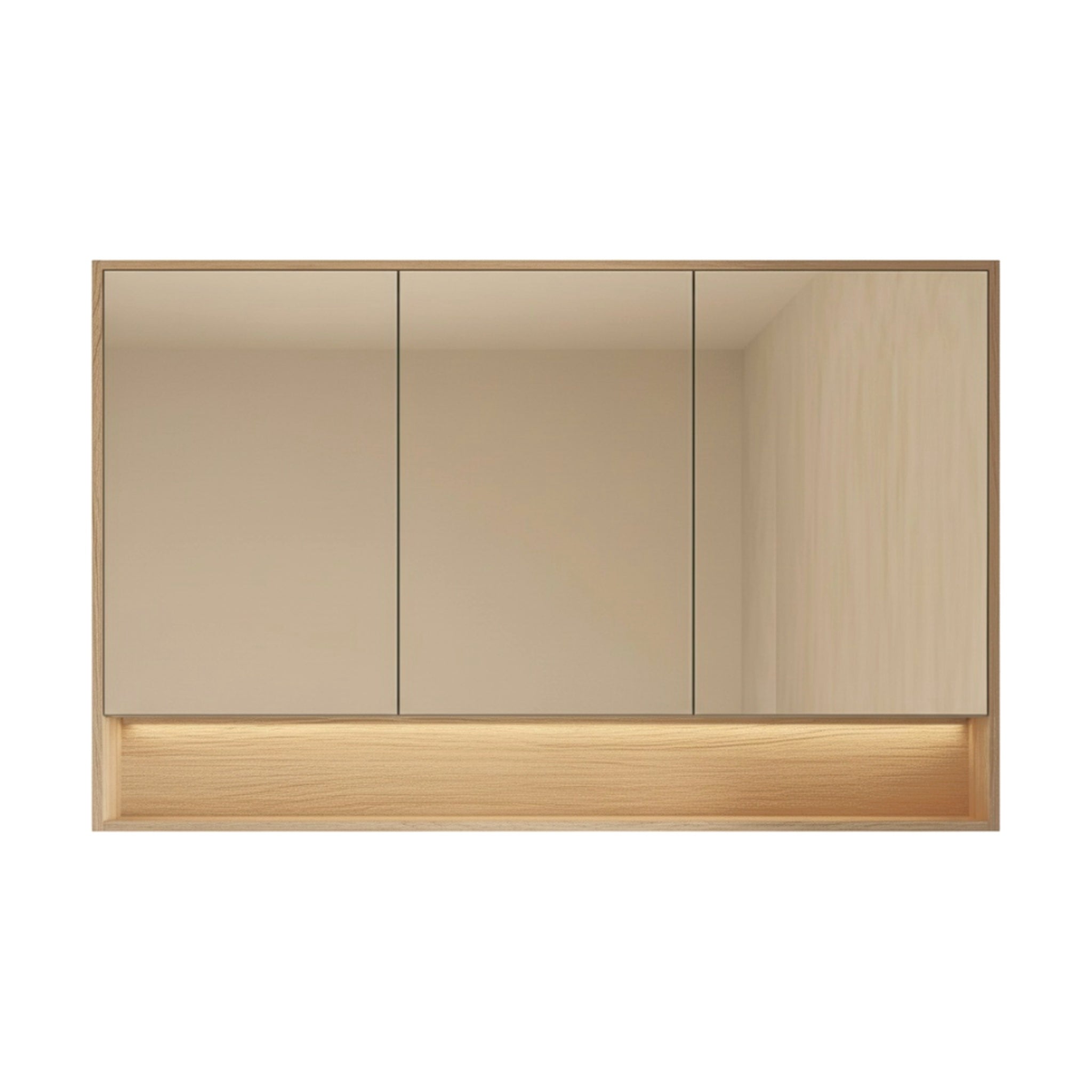 VITO GALLIO CLASSIC OAK SHAVING CABINET 1200X750MM