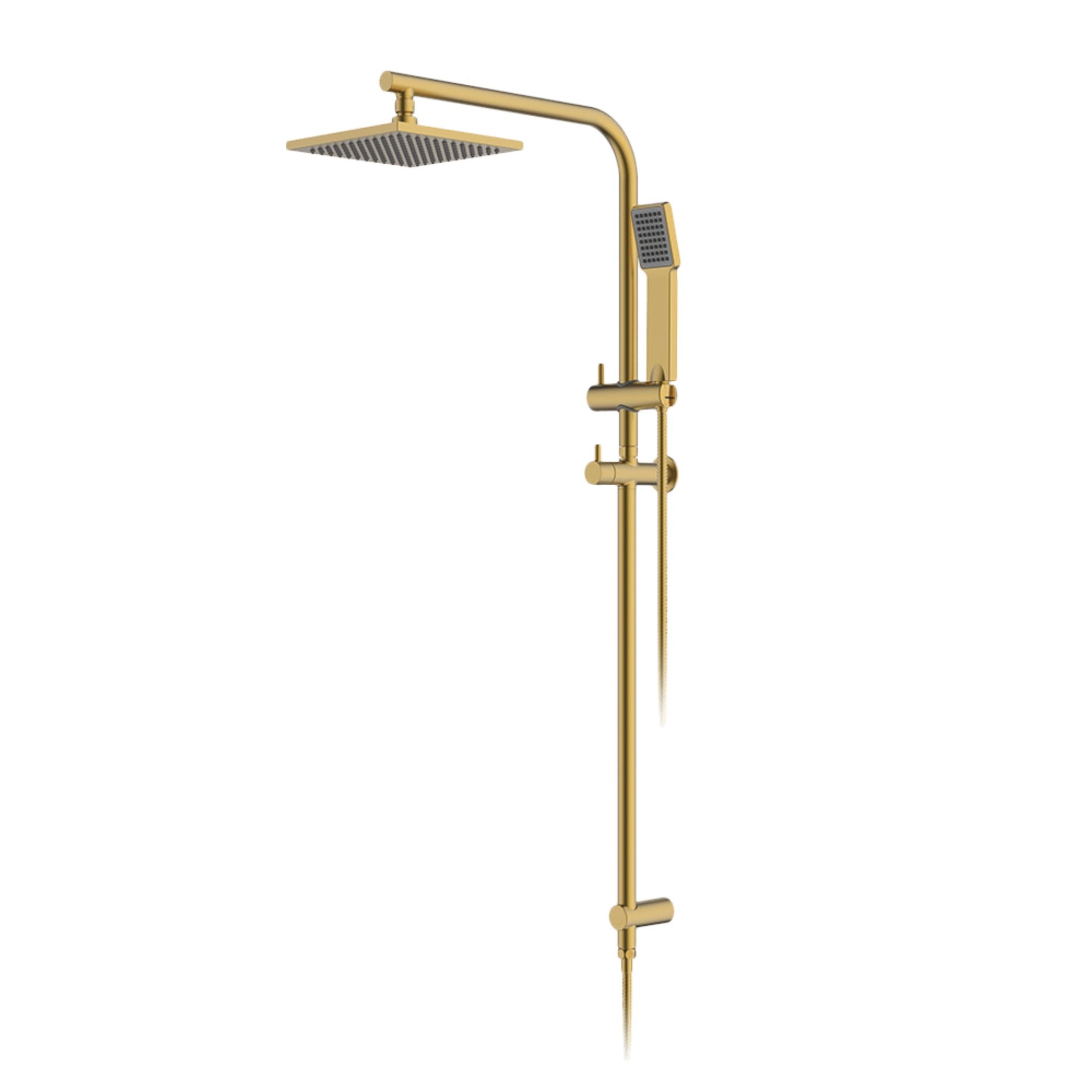 GARETH ASHTON ARCH SHOWER SYSTEM 1080MM BRUSHED BRASS