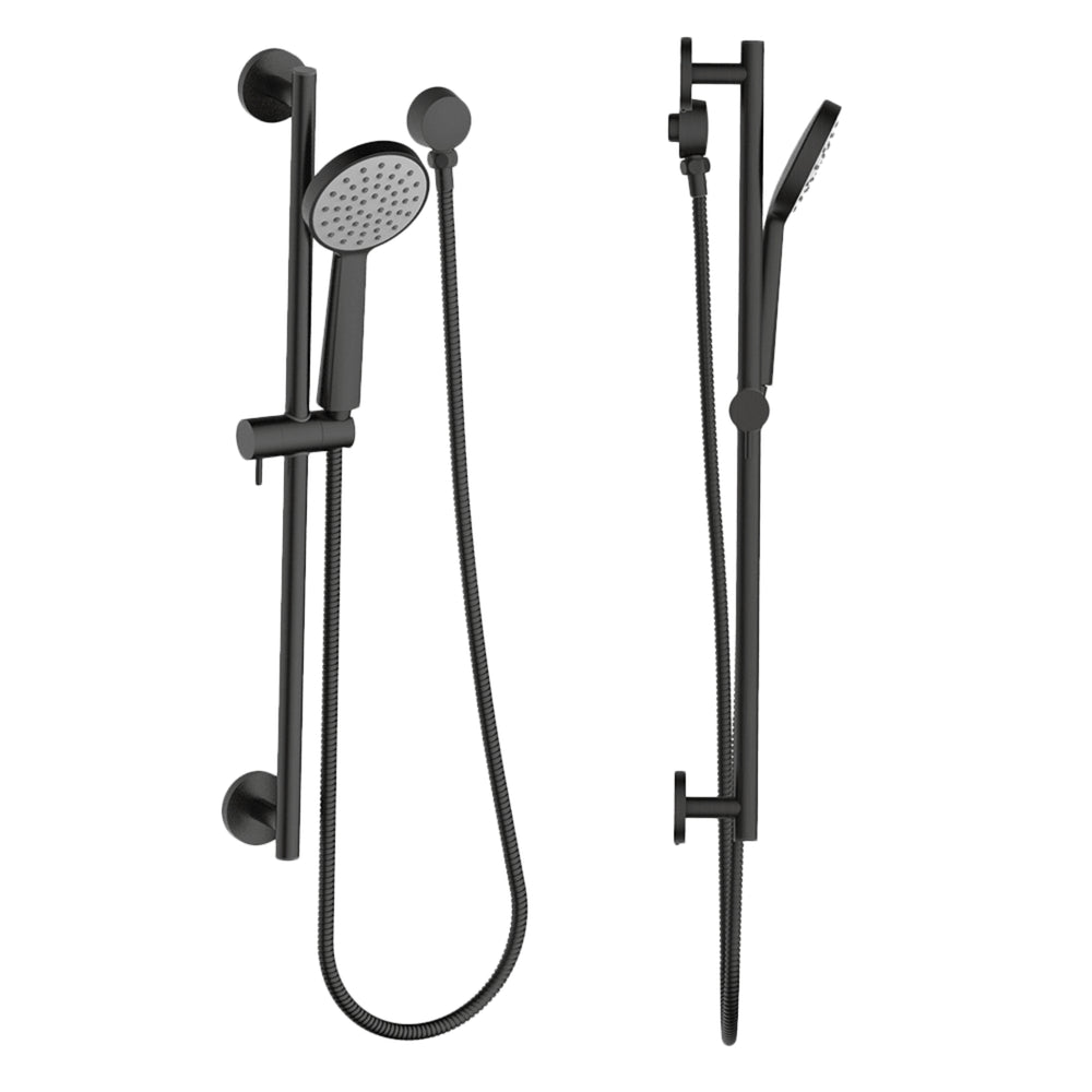 GARETH ASHTON SHOWER ON RAIL 660MM BLACK