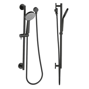 GARETH ASHTON SHOWER ON RAIL 660MM BLACK