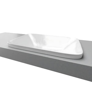 TIMBERLINE GEORGE INSET BASIN GLOSS WHITE 600MM