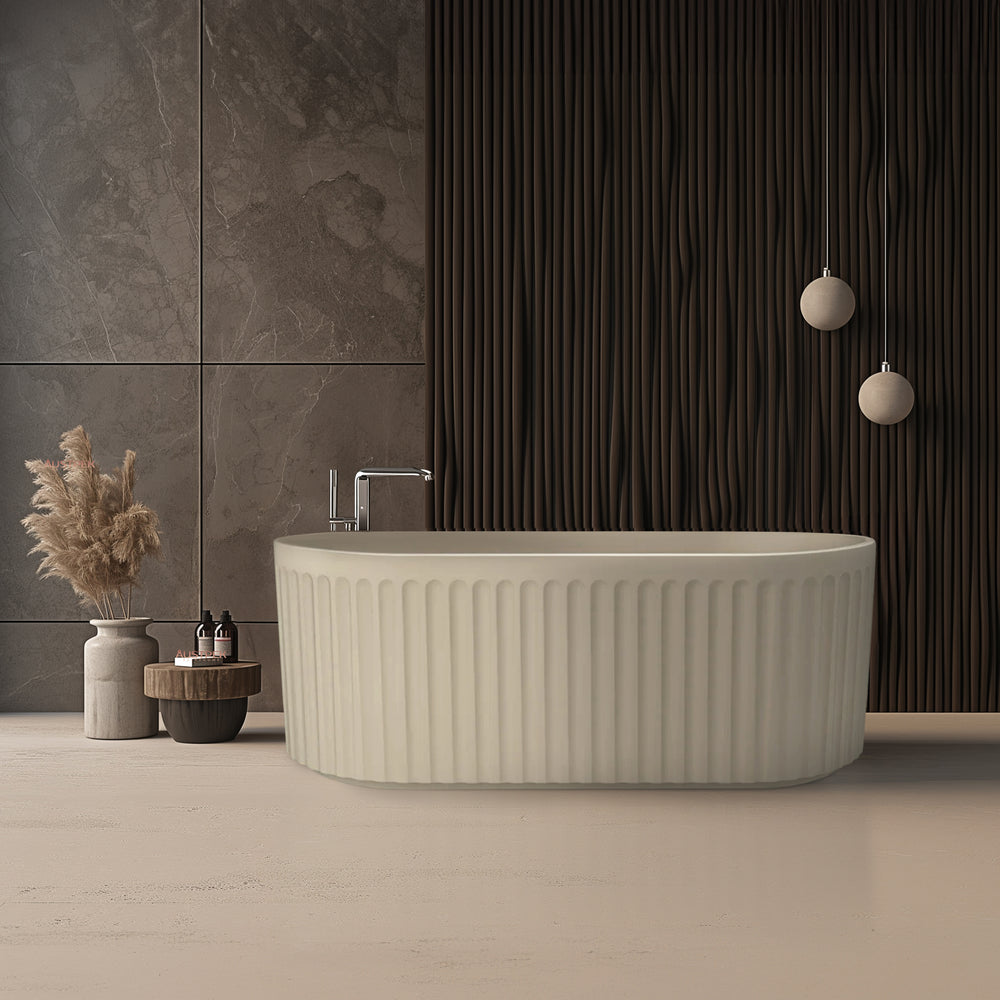 LINSOL GEORG FREESTANDING BATHTUB GINGER (AVAILABLE IN 1500MM AND 1700MM)