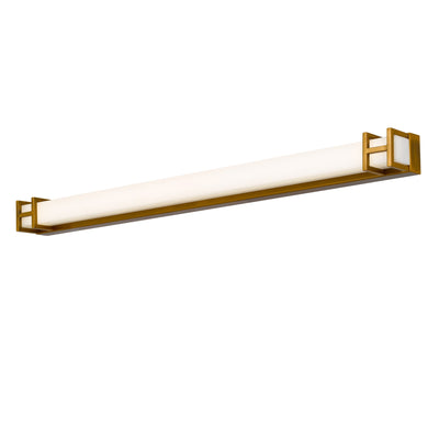 TELBIX GILSON VANITY LED WALL LIGHT ANTIQUE GOLD 815MM