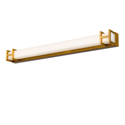 TELBIX GILSON VANITY LED WALL LIGHT ANTIQUE GOLD 615MM