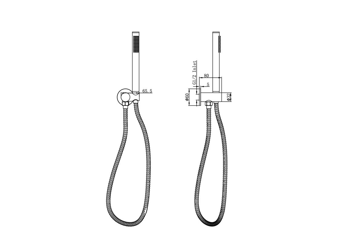 Linsol Giulia Swivel Wall Bracket Set