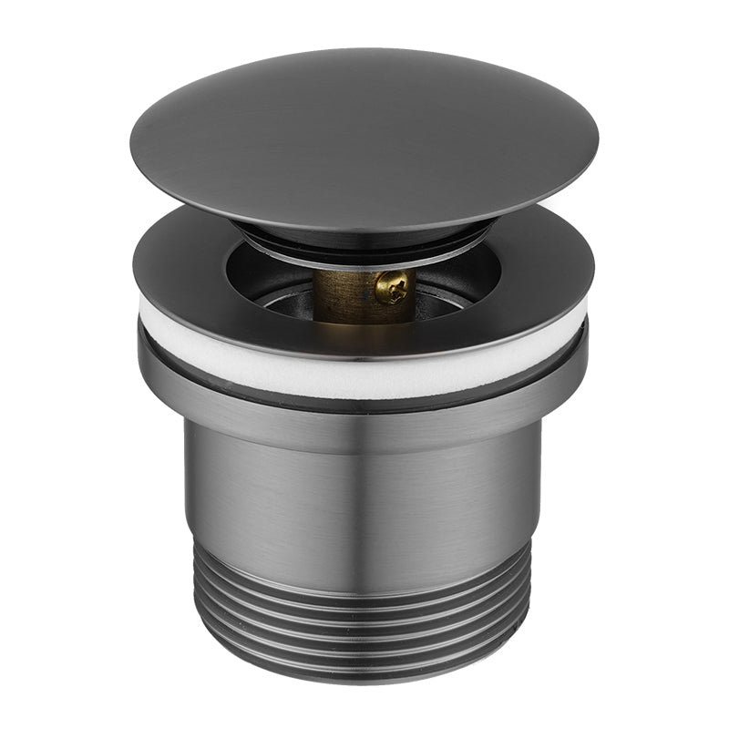 AQUAPERLA UNIVERSAL POP UP WASTE GUN METAL