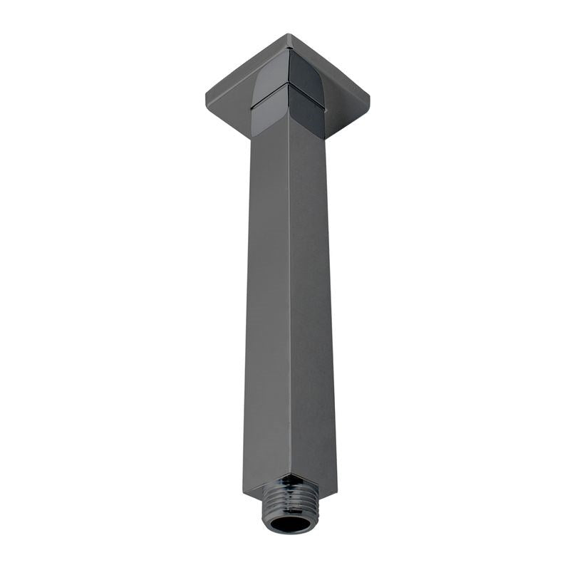 AQUAPERLA SHOWER ARM 200MM GUN METAL