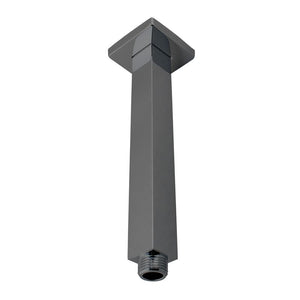 AQUAPERLA SHOWER ARM 200MM GUN METAL