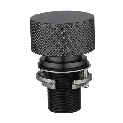AQUAPERLA MOON SWIVEL BASIN MIXER 360MM BRUSHED GUN METAL GREY
