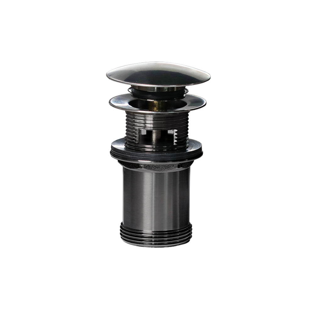 OLIVERI UNIVERSAL POP UP PLUG AND WASTE 66MM GUN METAL