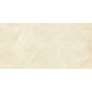 EVERSTONE EUROMARMO CREMA MARFIL POLISHED 600X300MM RECTANGLE TILE (PER BOX)