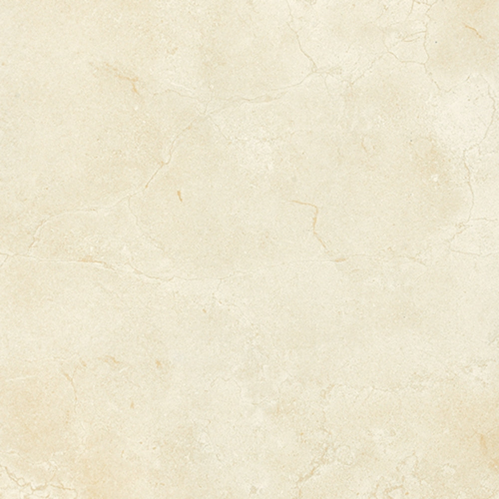 EVERSTONE EUROMARMO CREMA MARFIL POLISHED 600X600MM SQUARE TILE (PER BOX)