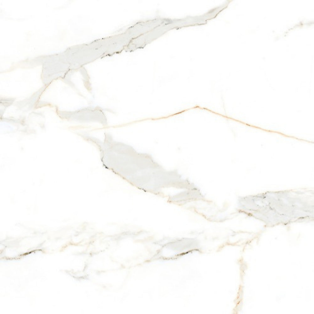 EVERSTONE EUROMARMO CALACATTA GOLD HONED 300X300MM SQUARE TILE (PER BOX)