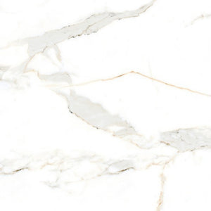 EVERSTONE EUROMARMO CALACATTA GOLD HONED 300X300MM SQUARE TILE (PER BOX)