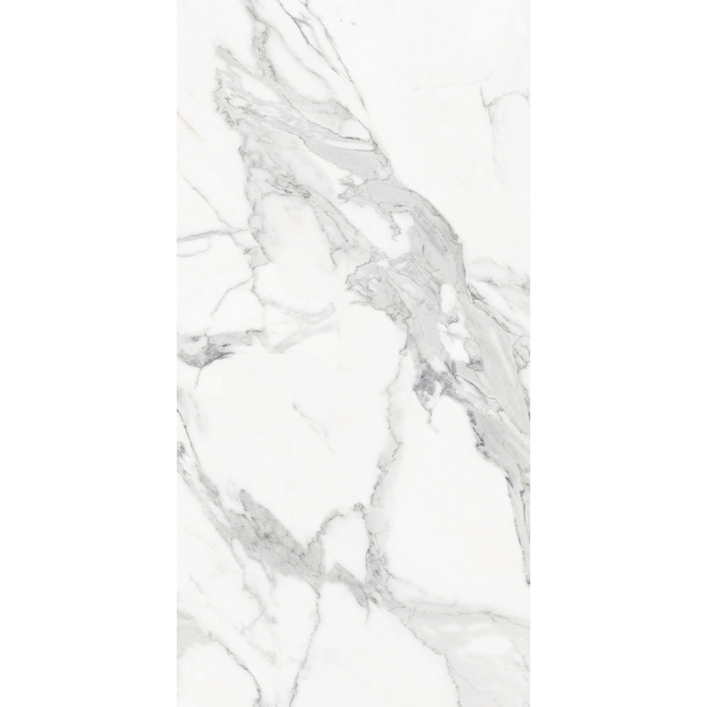 EVERSTONE GRAND MARBLE CALACATTA EXTRA POLISHED 1200X600MM RECTANGLE TILE (PER BOX)