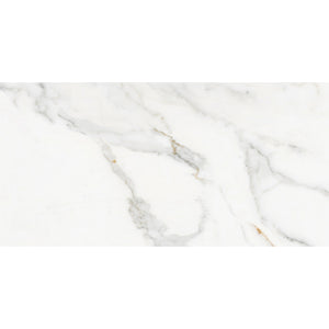 EVERSTONE GRAND MARBLE CALACATTA EXTRA HONED 600X300MM RECTANGLE TILE (PER BOX)