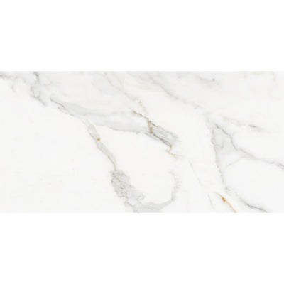EVERSTONE GRAND MARBLE CALACATTA EXTRA HONED 600X300MM RECTANGLE TILE (PER BOX)