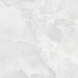 EVERSTONE ONYX ICE POLISHED 600X600MM SQUARE TILE (PER BOX)