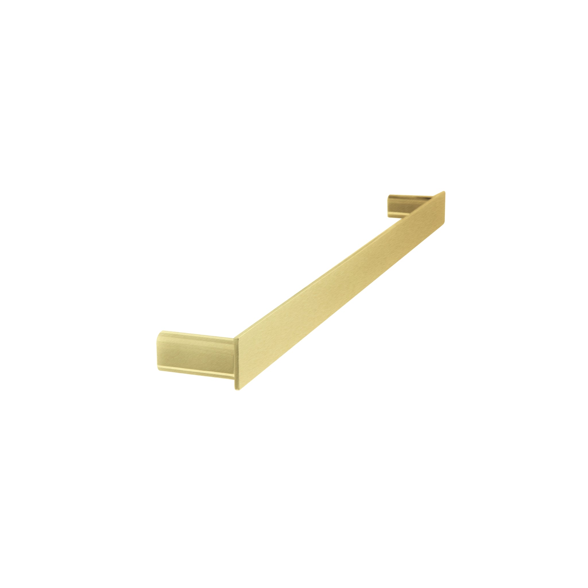 LINKWARE GABE SINGLE NON-HEATED TOWEL RAIL BRUSHED GOLD (AVAILABLE IN 600MM AND 800MM)