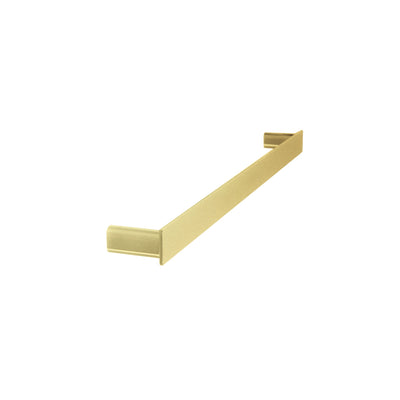 LINKWARE GABE SINGLE NON-HEATED TOWEL RAIL BRUSHED GOLD (AVAILABLE IN 600MM AND 800MM)