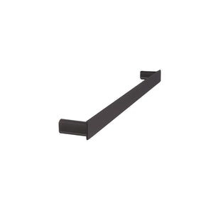 LINKWARE GABE SINGLE NON-HEATED TOWEL RAIL GUN METAL (AVAILABLE IN 600MM AND 800MM)