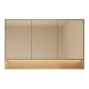 POSEIDON GRACE CLASSIC OAK MIRROR SHAVING CABINET 1200X750MM