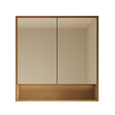 POSEIDON GRACE PRIME OAK MIRROR SHAVING CABINET 600X750MM