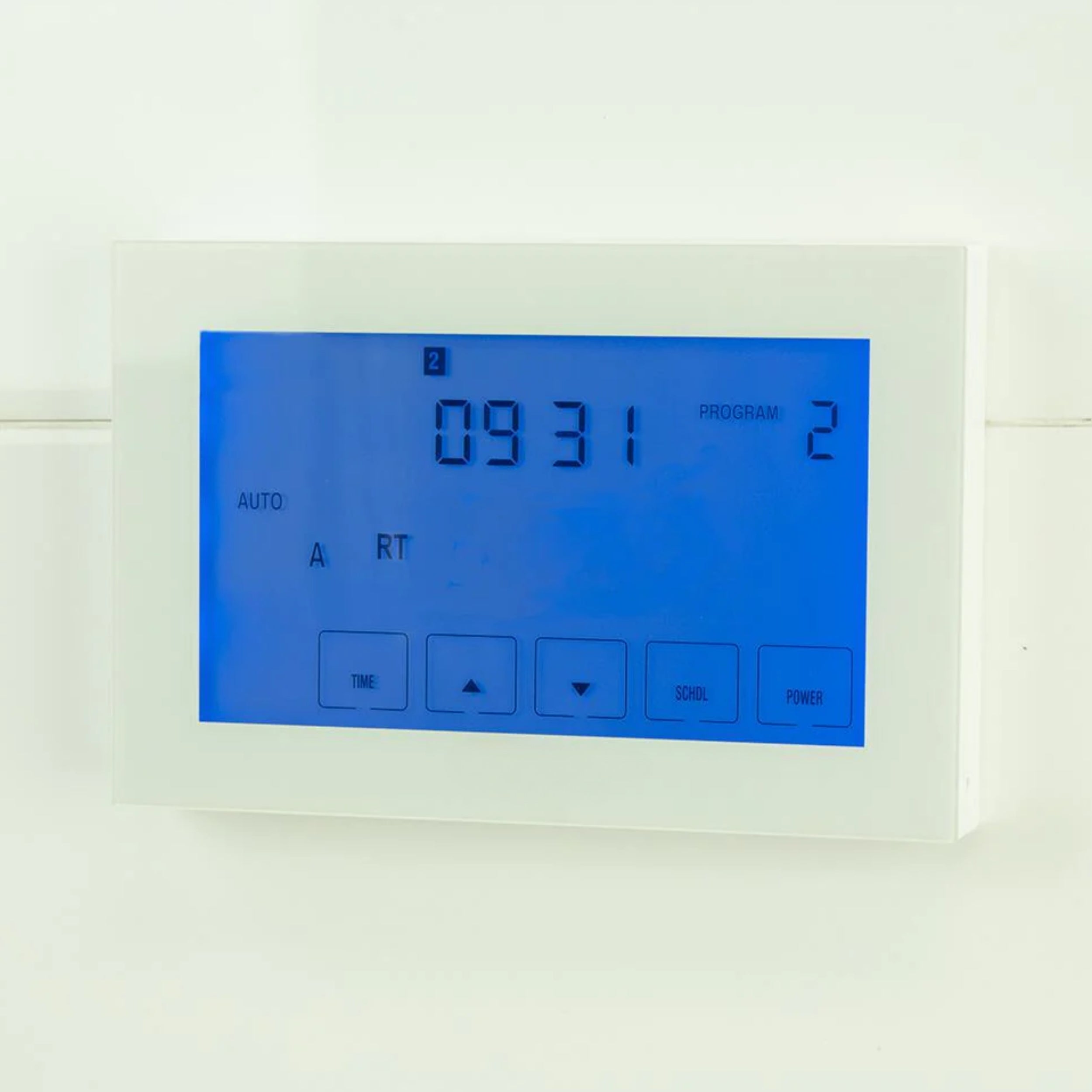 RADIANT HEATING PREMIUM RANGE & WIFI VERTICAL DUAL TIMER/THERMOSTAT WHITE 120MM