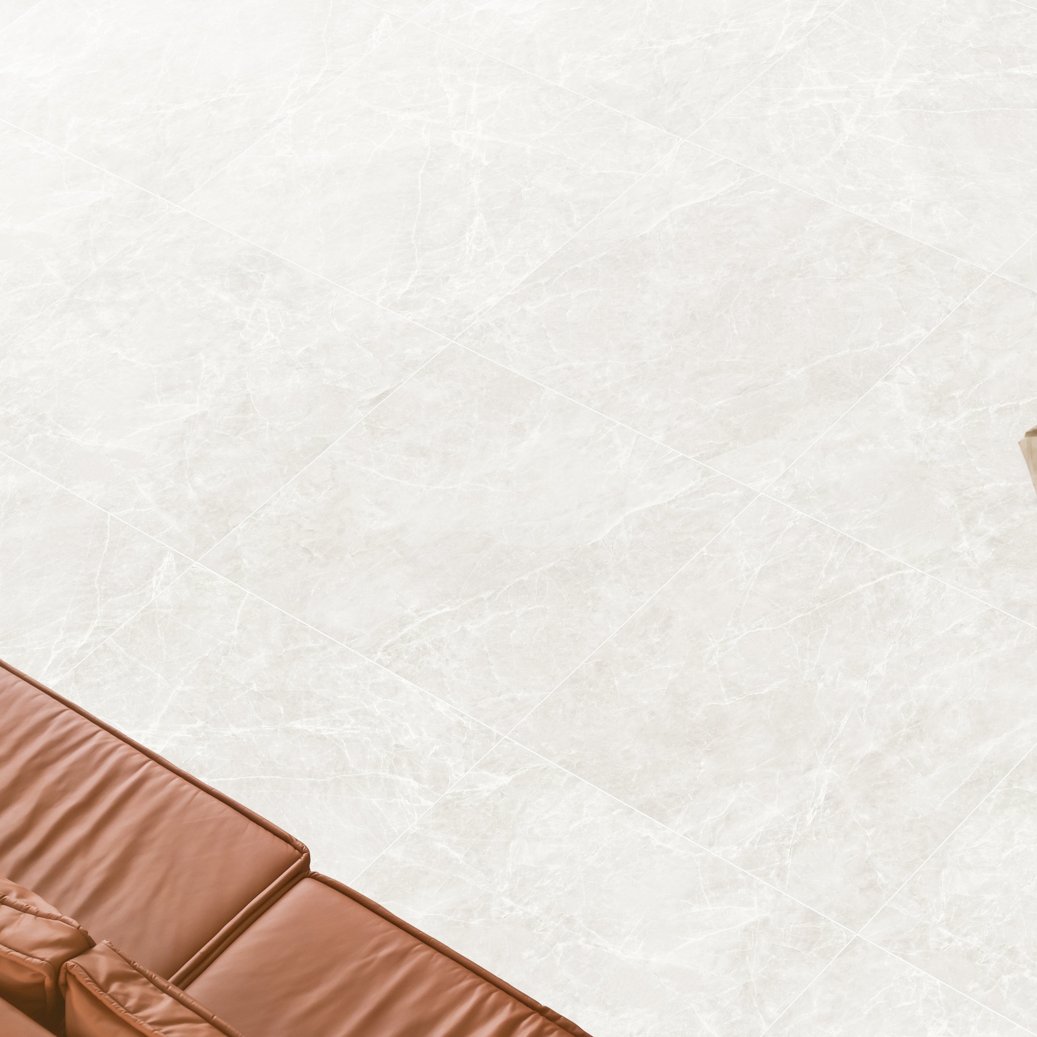 EVERSTONE ALPHINE GLACIER MATTE 600X600MM SQUARE TILE (PER BOX)