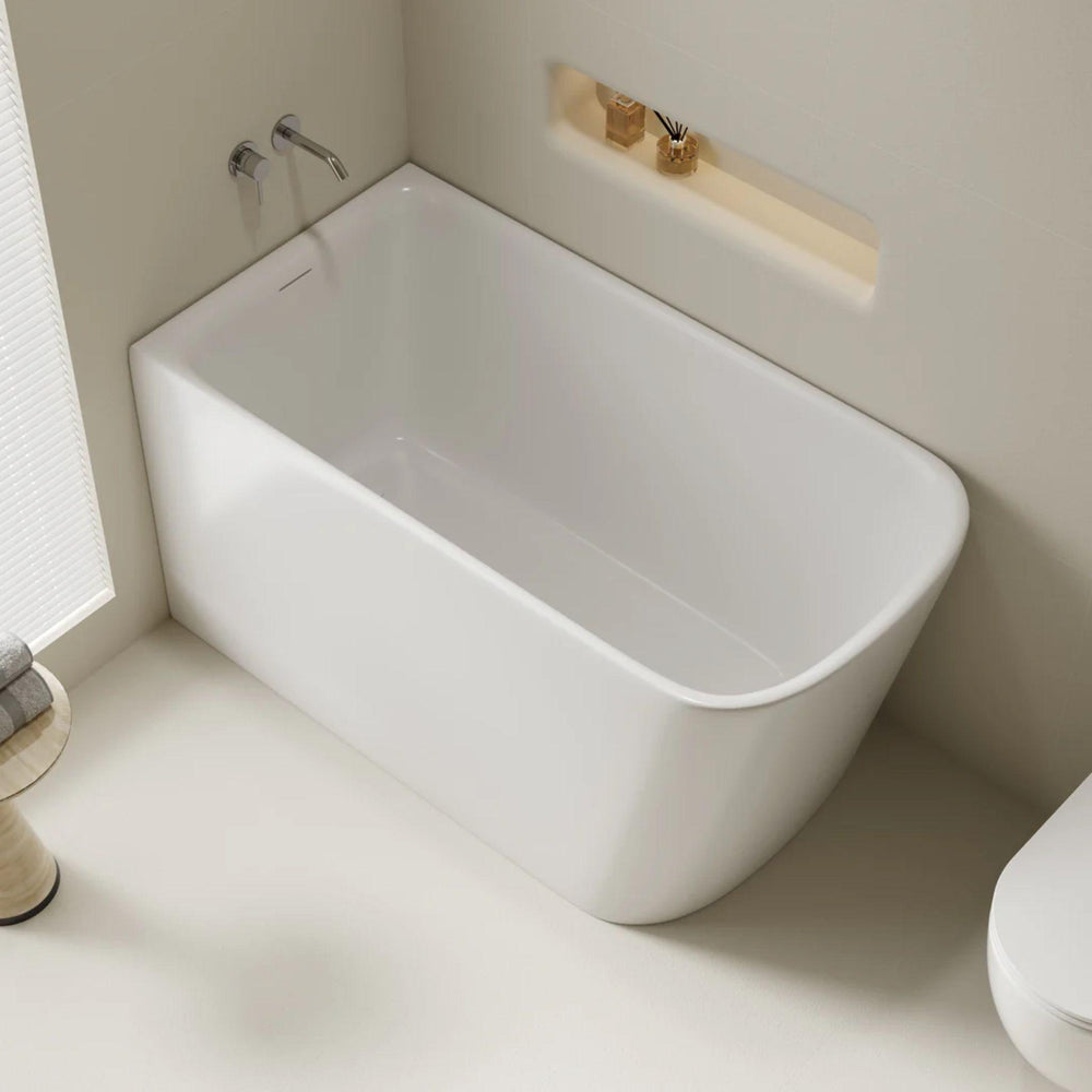 MERCIO HARVARD LEFT CORNER BATHTUB GLOSS WHITE (AVAILABLE IN 1000MM, 1100MM AND 1300MM)