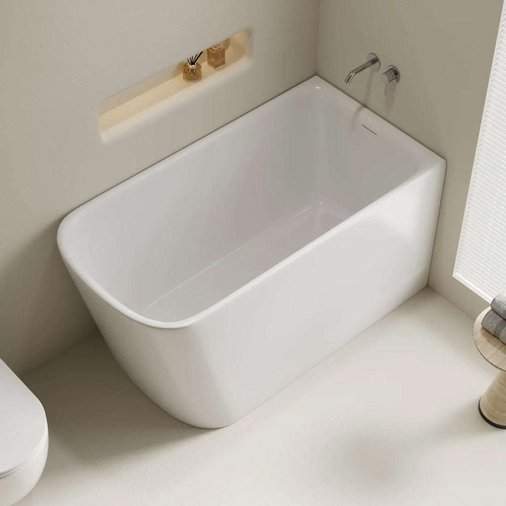 MERCIO HARVARD RIGHT CORNER BATHTUB GLOSS WHITE (AVAILABLE IN 1000MM, 1100MM AND 1300MM)