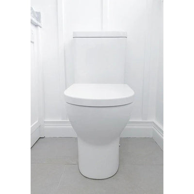 TURNER HASTINGS HARTLEY CLOSE COUPLED BACK TO WALL TOILET SUITE GLOSS WHITE