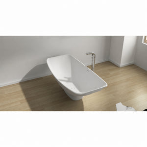 HAMMOCK MIRAGE MARK II FREESTANDING BATHTUB WITH OVERFLOW ALABASTER 2000MM