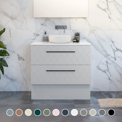 TIMBERLINE HENLEY CUSTOM FLOOR STANDING VANITY (ALL SIZING)