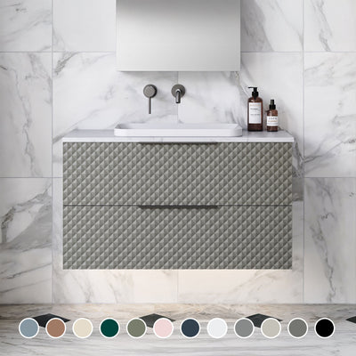 TIMBERLINE HENLEY CUSTOM WALL HUNG VANITY (ALL SIZING)