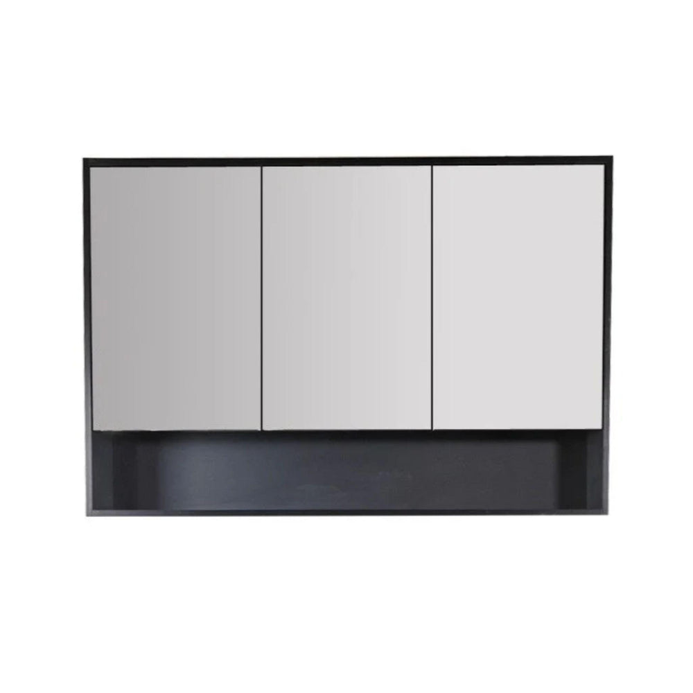 MERCIO HERA BLACK OAK SHAVING CABINET 1200X780MM