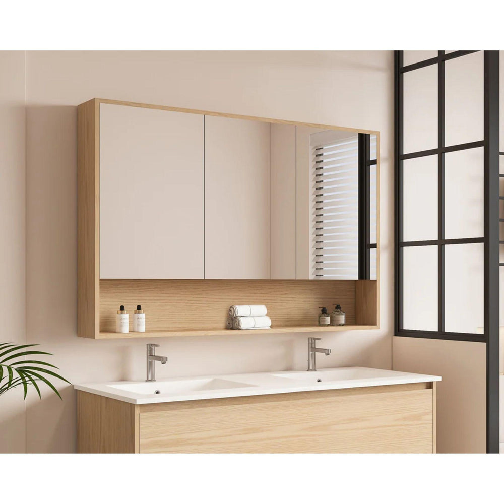 MERCIO HERA TAS OAK SHAVING CABINET 1200X780MM