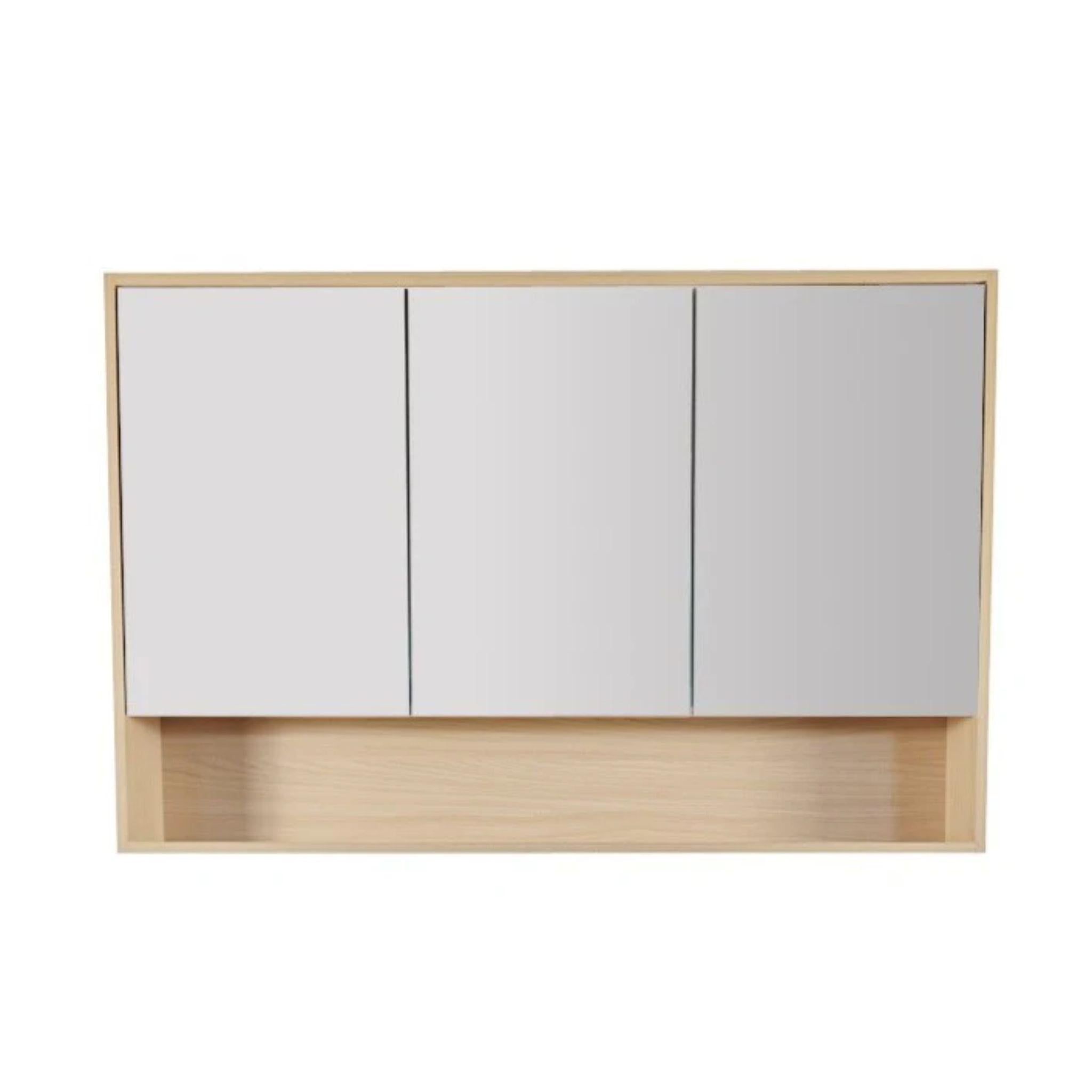 MERCIO HERA TAS OAK SHAVING CABINET 1200X780MM