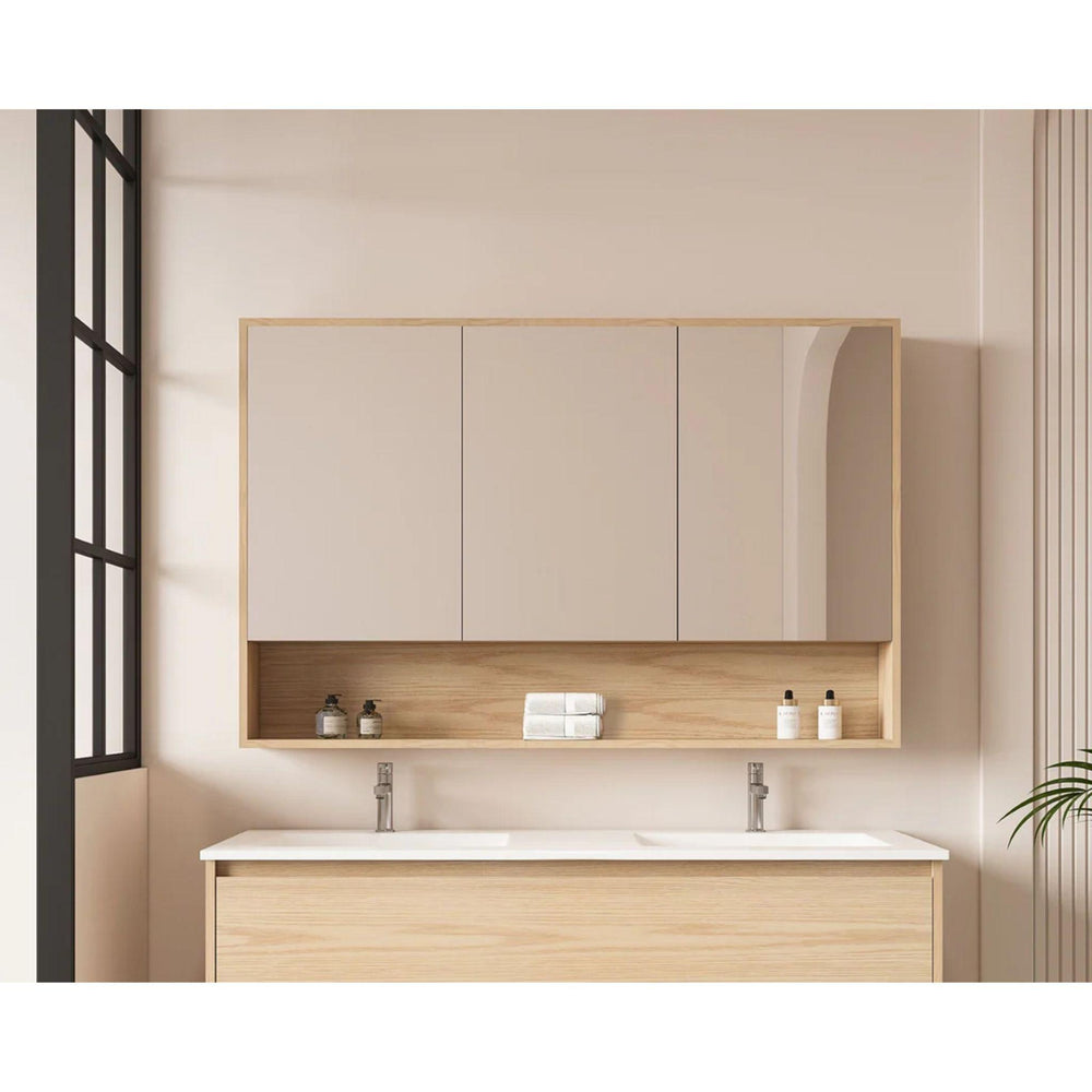 MERCIO HERA TAS OAK SHAVING CABINET 1200X780MM