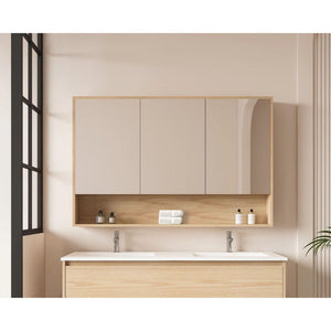 MERCIO HERA TAS OAK SHAVING CABINET 1200X780MM
