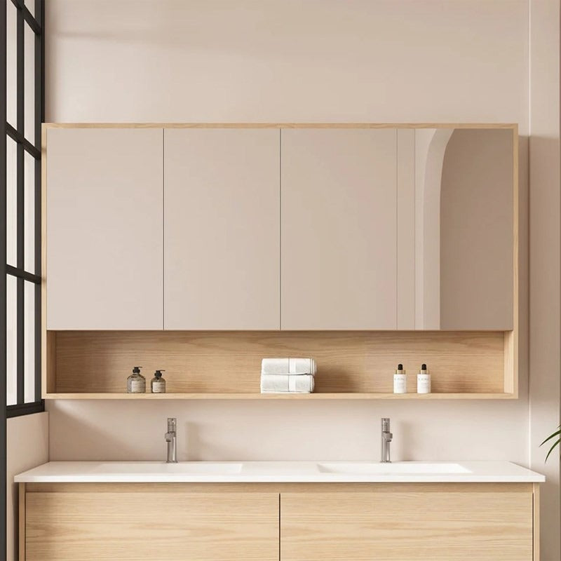 AQUAPERLA HERA TAS OAK SHAVING CABINET 1500X780MM