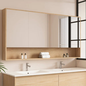 AQUAPERLA HERA TAS OAK SHAVING CABINET 1500X780MM