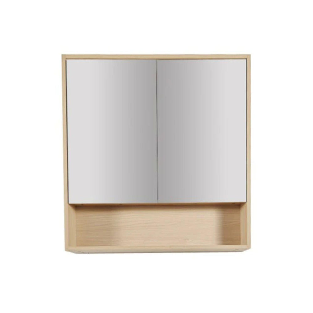 MERCIO HERA TAS OAK SHAVING CABINET 750X780MM