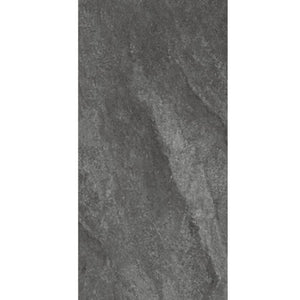 MUSES QUARTZITE CHARCOAL FELLTEC 300X600MM RECTANGULAR TILE (PER BOX)