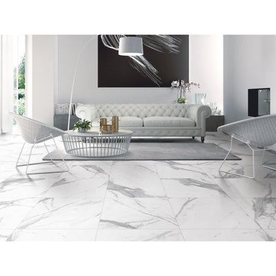 MUSES CALACATTA PRO POLISHED 600X1200MM RECTANGLE TILE (PER BOX)